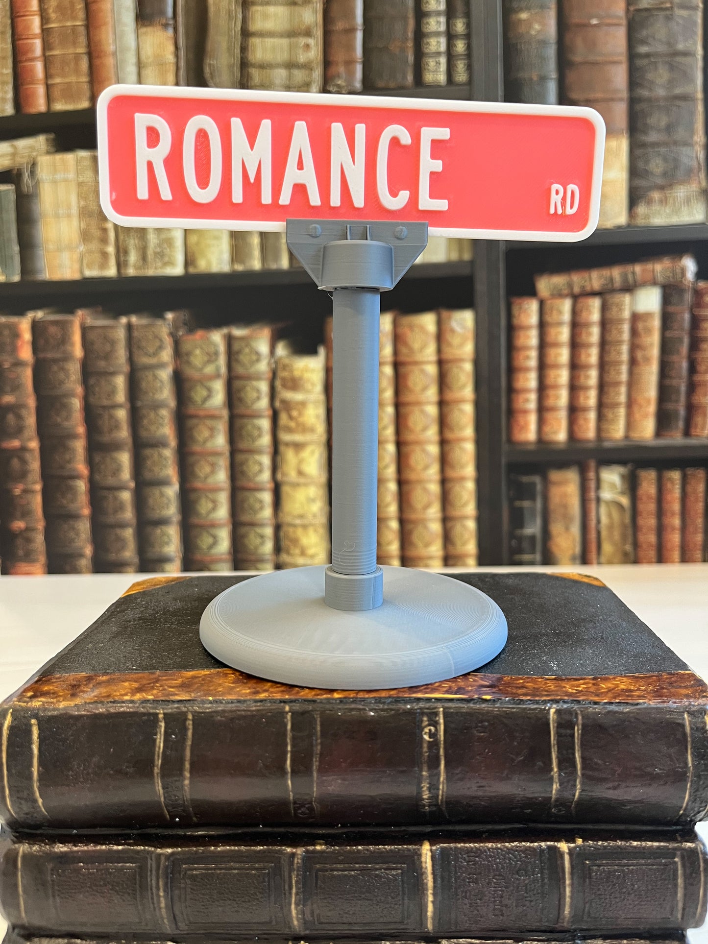 Romance Road Street Sign