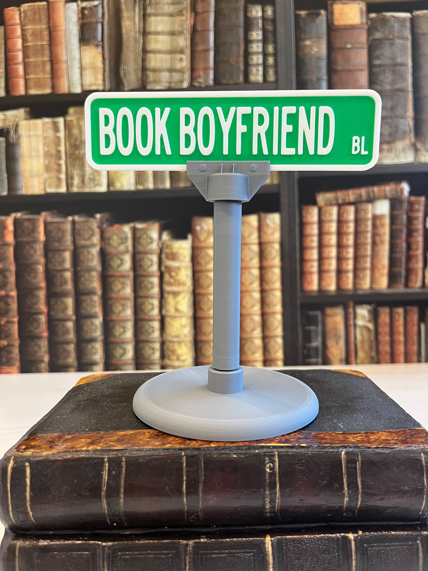 Book Boyfriend Boulevard Street Sign