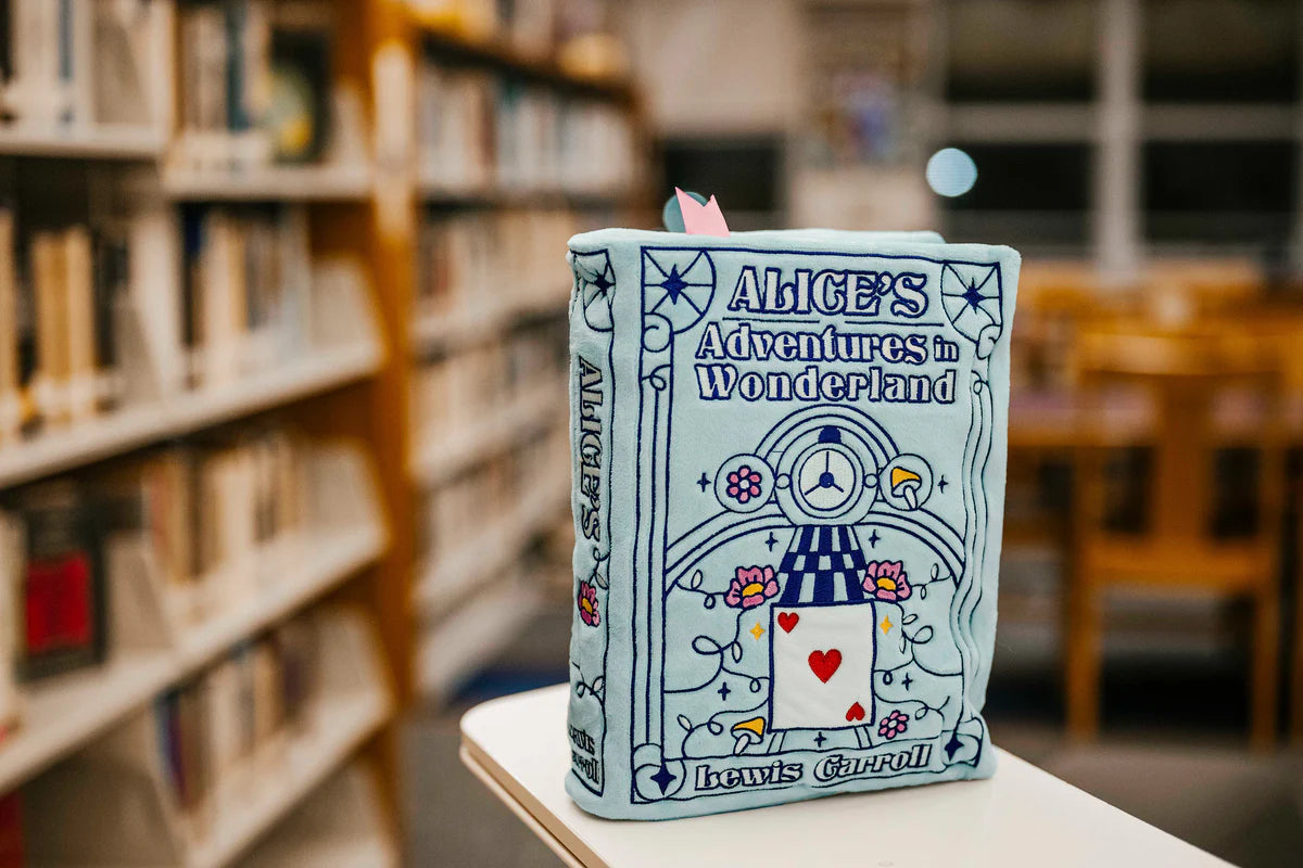 "Alice's Adventures in Wonderland" Book Plush