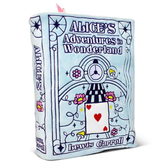"Alice's Adventures in Wonderland" Book Plush (WILL SHIP IN OCTOBER)