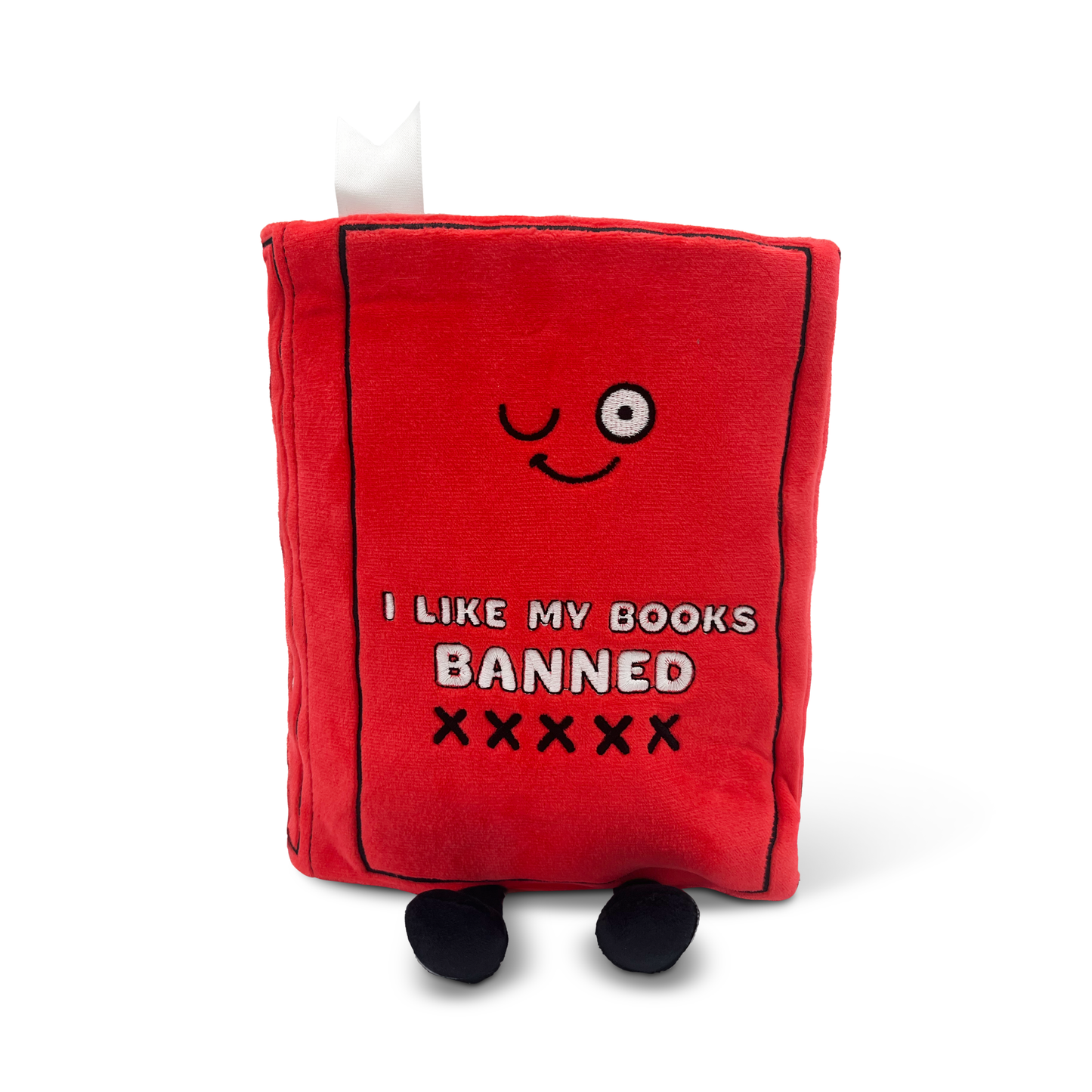 Banned Books Plush Book