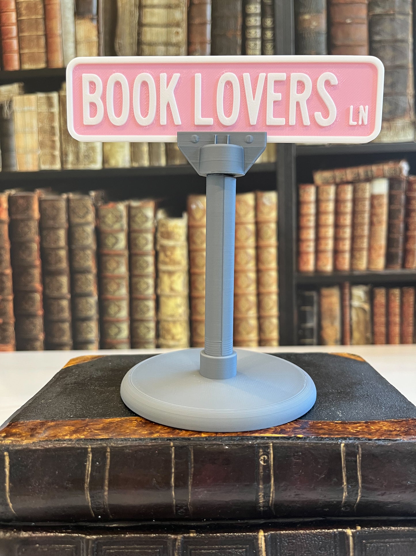 Book Lovers Lane Street Sign
