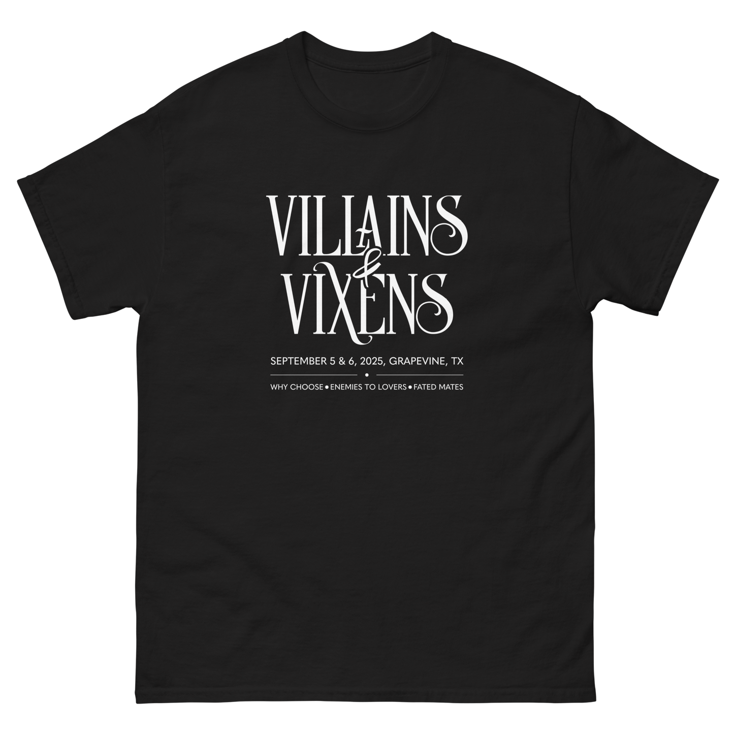 Villains & Vixens Official Logo Shirt (PICKUP V & V)