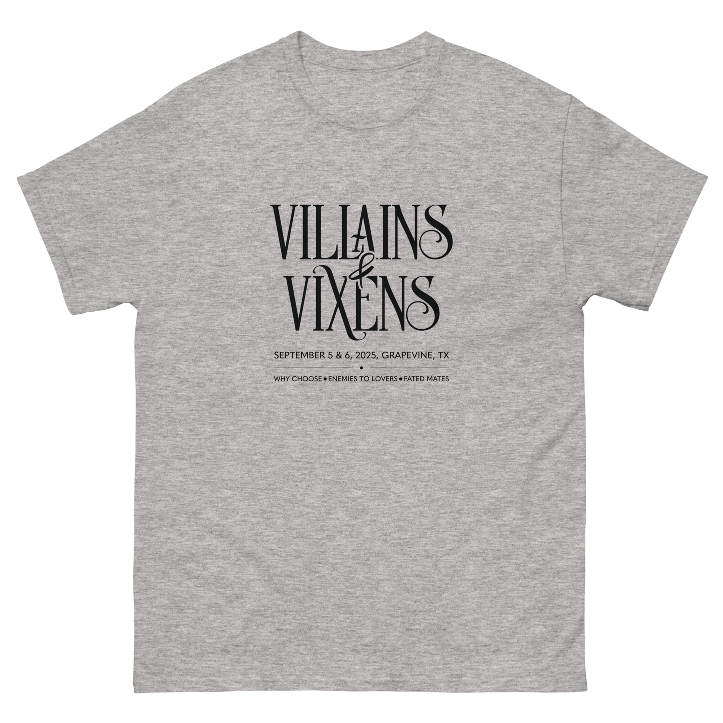 Villains & Vixens Official Logo Shirt (PICKUP V & V)