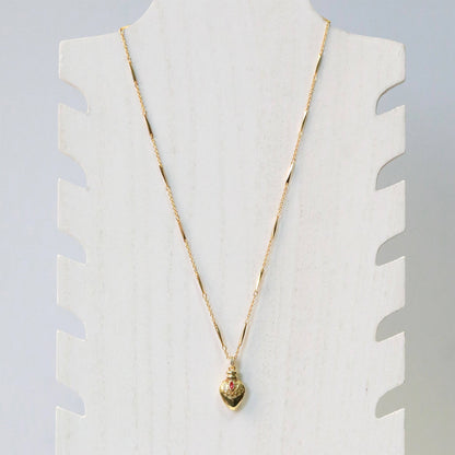 Gold Plated Vintage Potion Elixer Charm Necklace