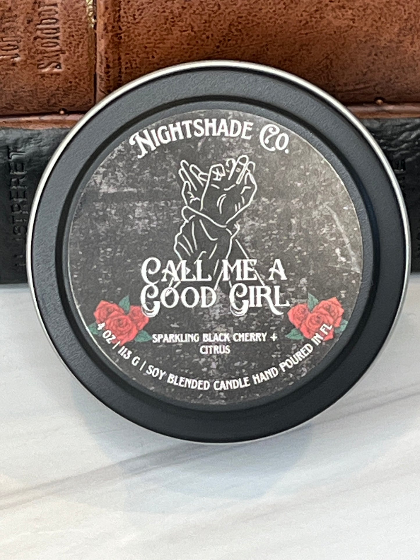 Call Me A Good Girl Candle and Wax Melt