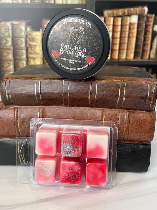 Call Me A Good Girl Candle and Wax Melt