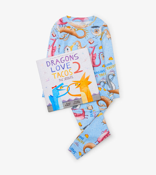 Dragons Love Tacos - PJ Set With Matching Book