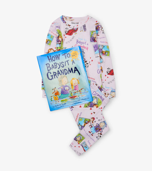 How To Babysit A Grandma - PJ Set With Matching Book