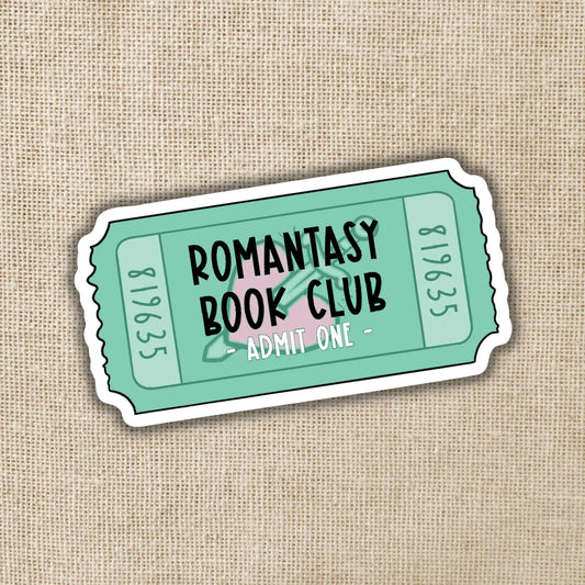 Romantasy Book Club Sticker