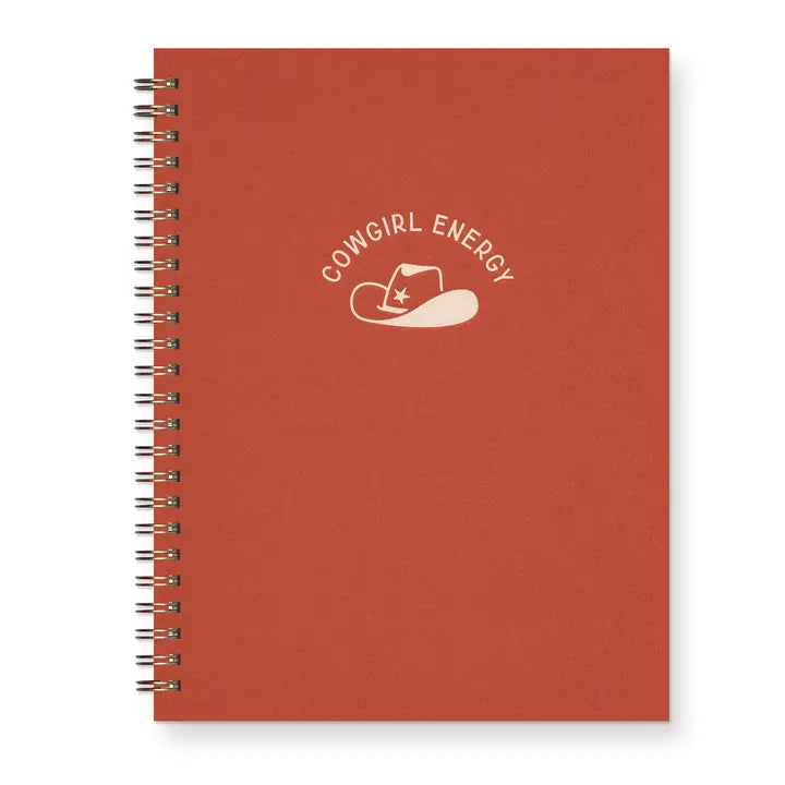 Cowgirl Energy Journal: Lined Notebook