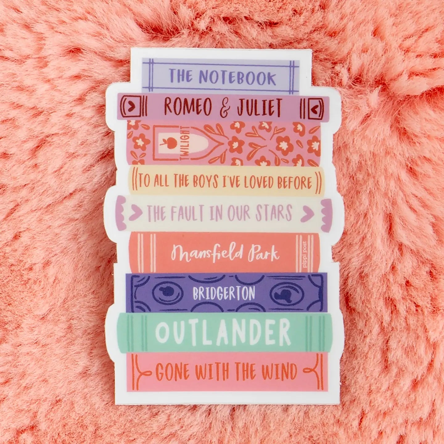 Romance Novels Decal Sticker