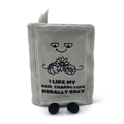 Plush Book Morally Grey (PREORDER WILL SHIP END OF SEPT)