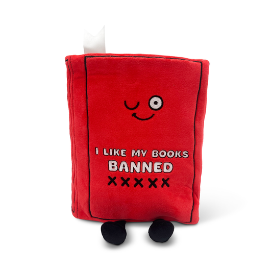 Banned Books Plush Book