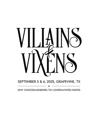 Villains & Vixens Official Logo Shirt (PICKUP V & V)