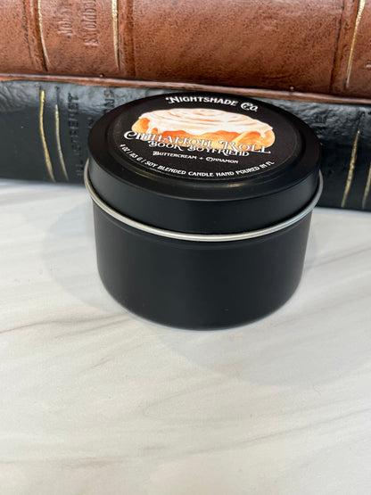 Cinnamon Roll Book Boyfriend Candle and Wax Melt