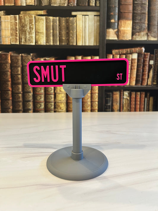 Smut Street Street Sign