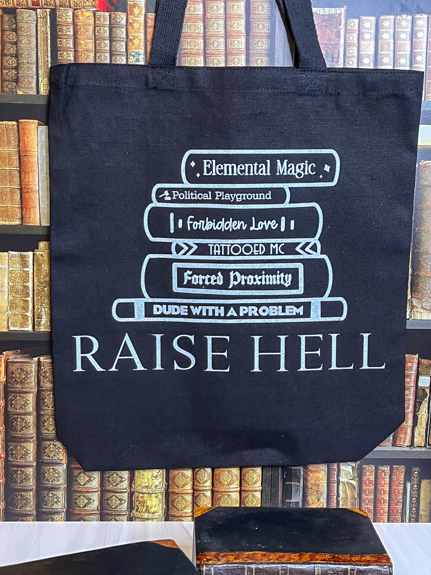 Licensed Raise Hell by Brit KS Tote