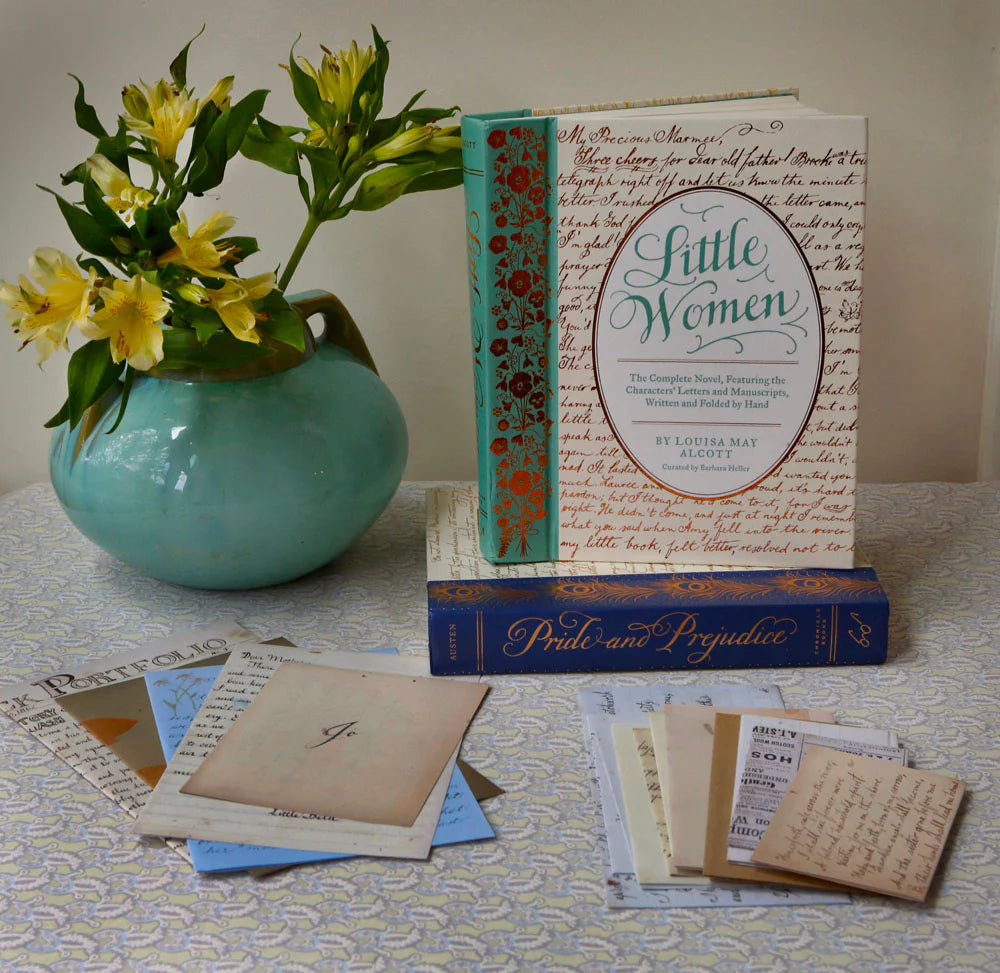 Little Women The Complete Novel, Featuring the Characters' Letters and Manuscripts, Written and Folded by Hand