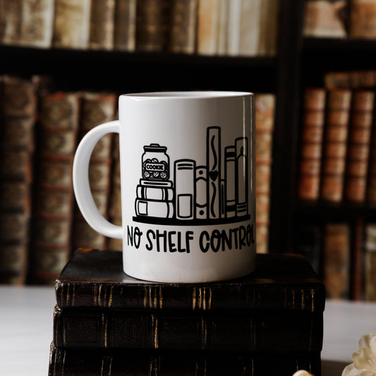 No Shelf Control Candle Mug