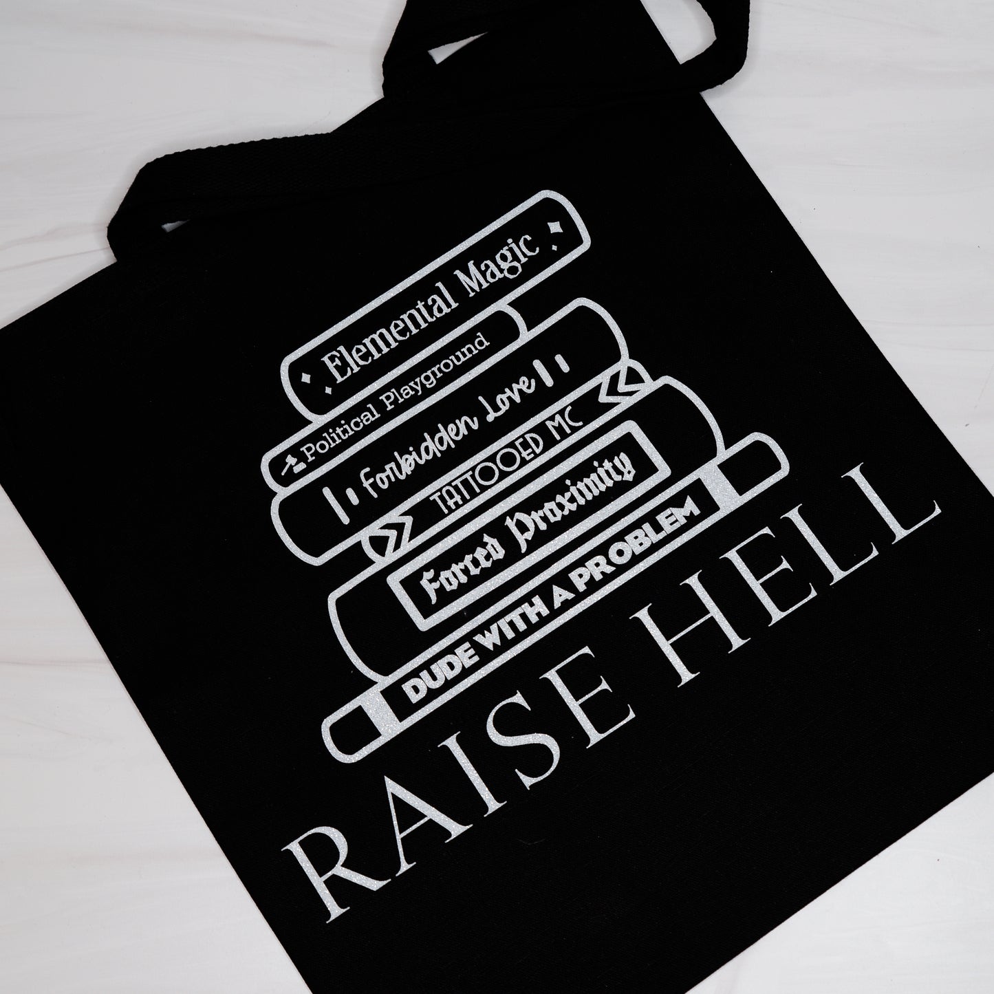 Licensed Raise Hell by Brit KS Tote