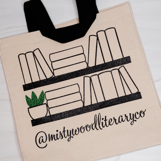 Book Signing Tote Customizable