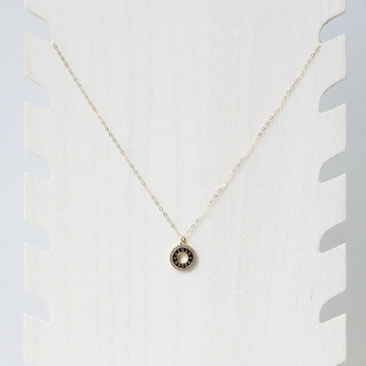 14kt Gold Filled Moon Phase Charm Necklace (PICKUP AT ROMANTASY)