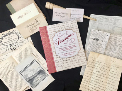 Persuasion The Complete Novel, Featuring the Characters' Letters and Papers, Written and Folded by Hand