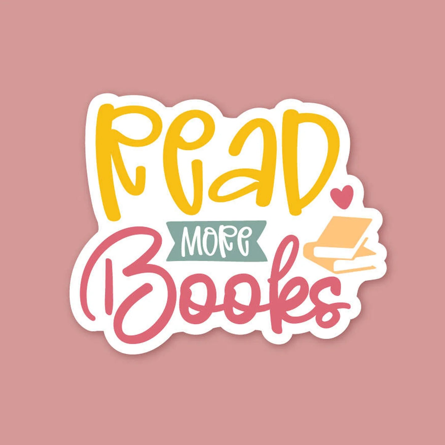 Read More Books Sticker