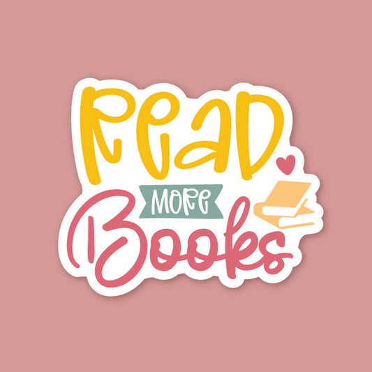 Read More Books Sticker