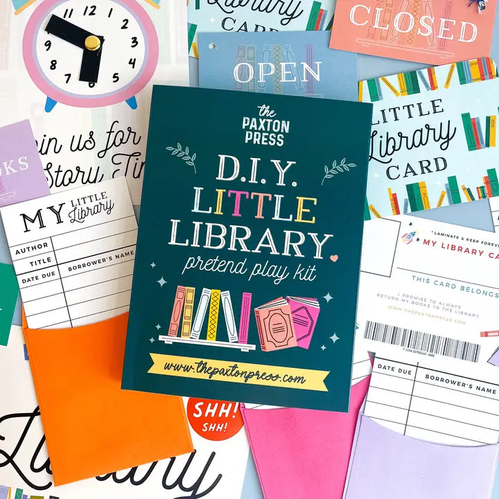 D.I.Y. Little Library Pretend Play Kit