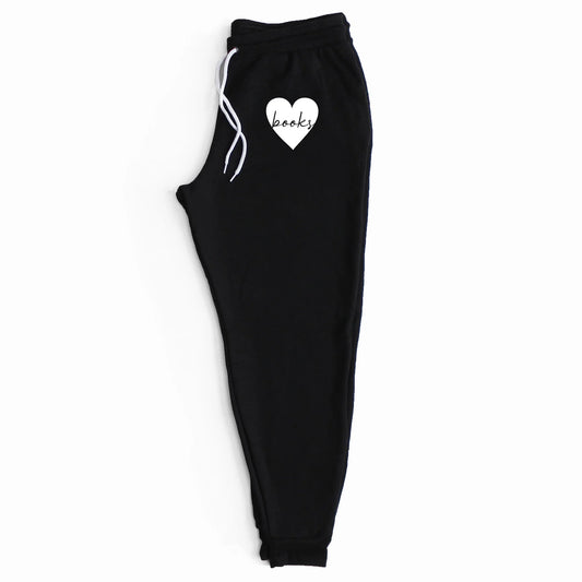 Book Heart Jogger Sweatpants