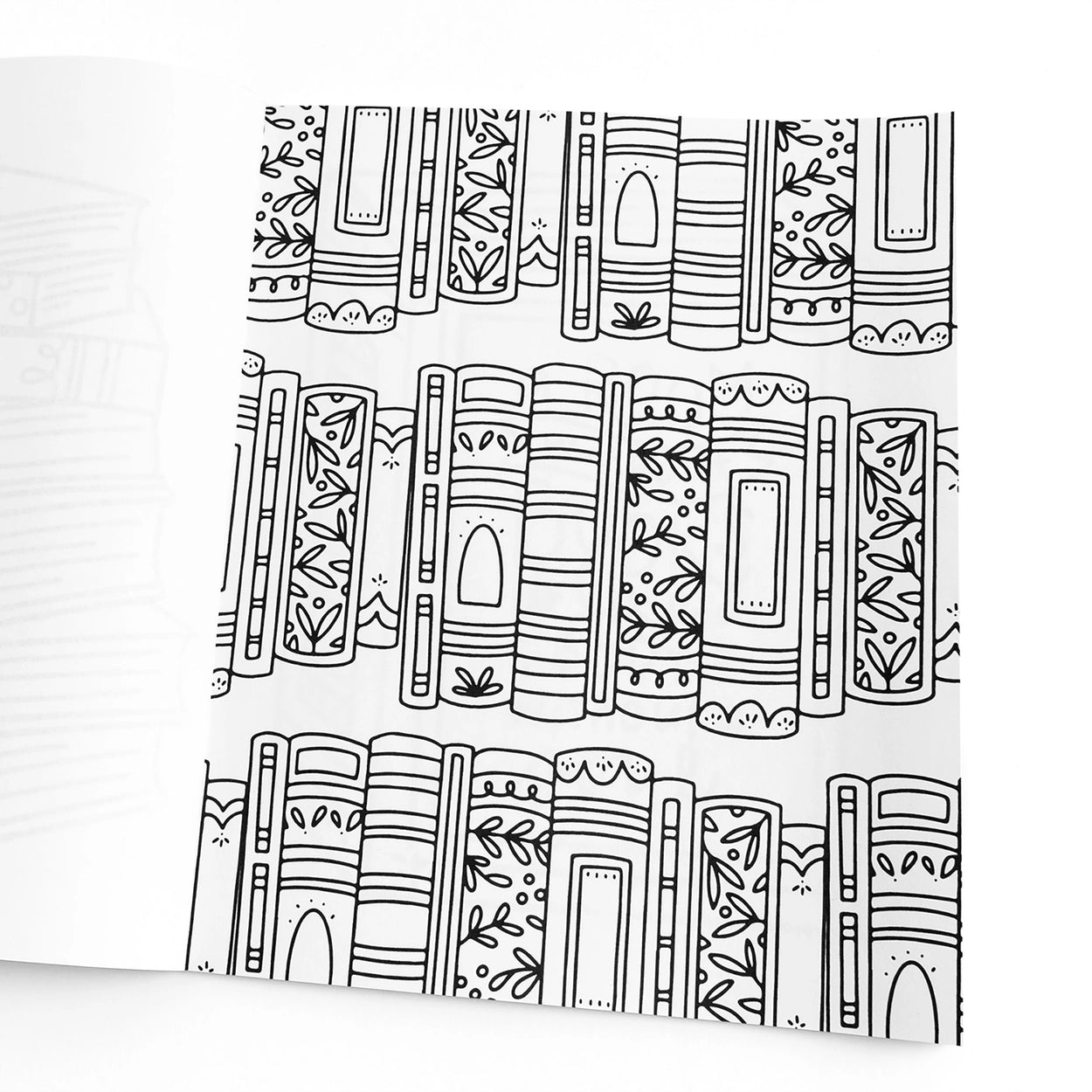 Book Lover Coloring Book