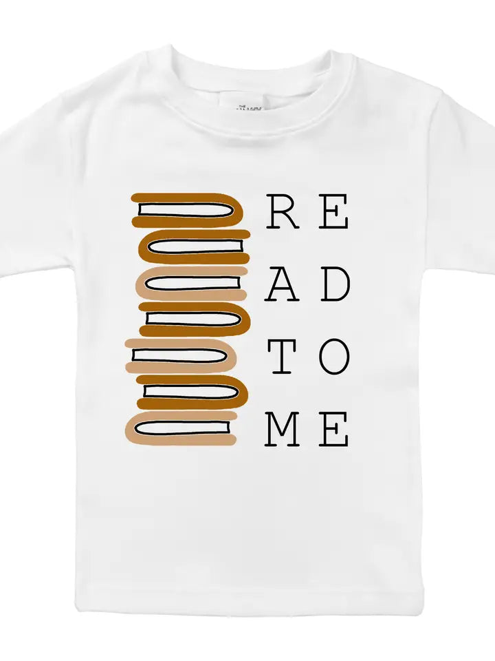 Read To Me Organic Cotton Baby Bodysuit and Toddler Shirt