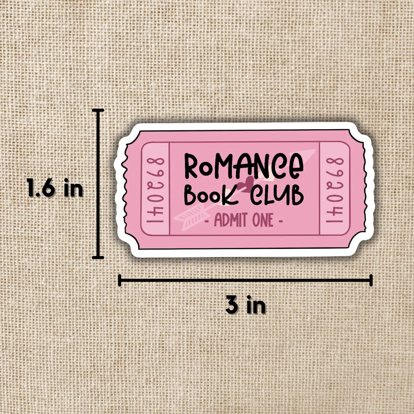 Romance Book Club Sticker