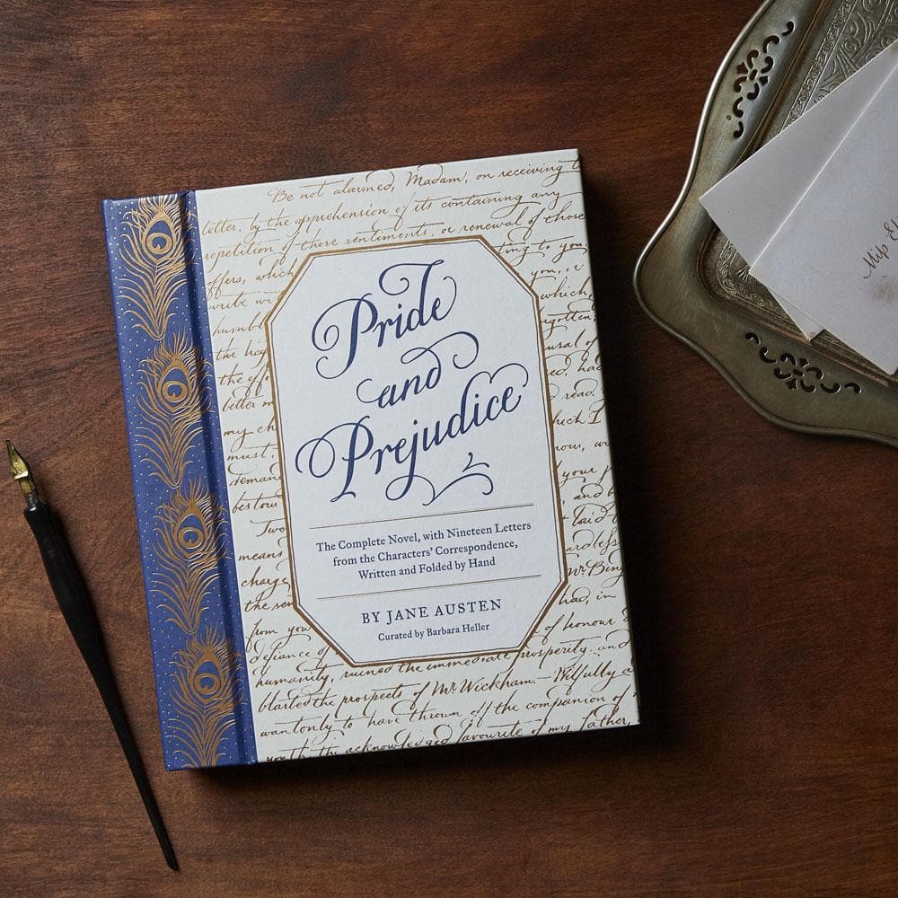 Pride and Prejudice The Complete Novel, with Nineteen Letters from the Characters' Correspondence, Written and Folded by Hand